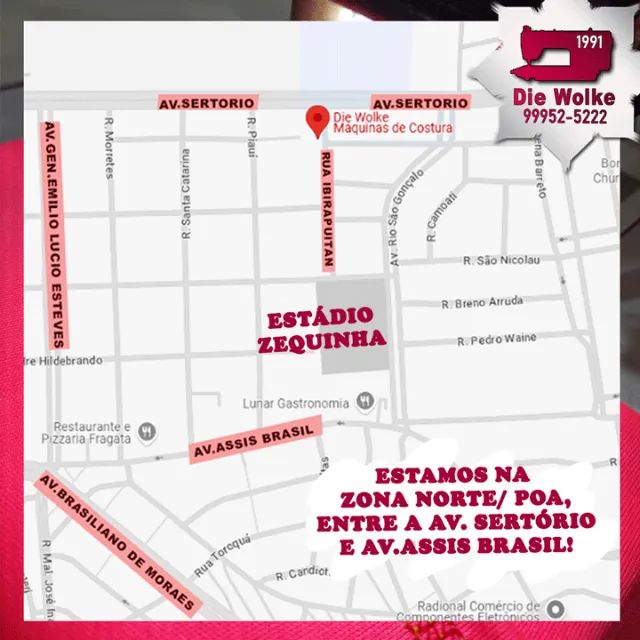 Máquina de Costura Nova - Reta Eletrônica e Direct Drive Zoje - Foto 4