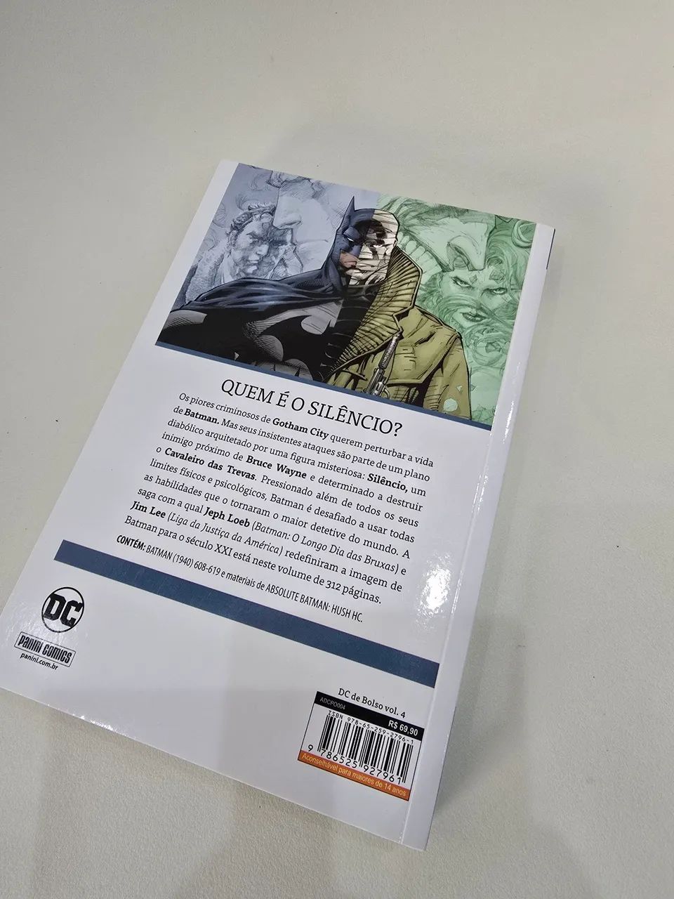 Batman Silêncio DC de bolso - Foto 3