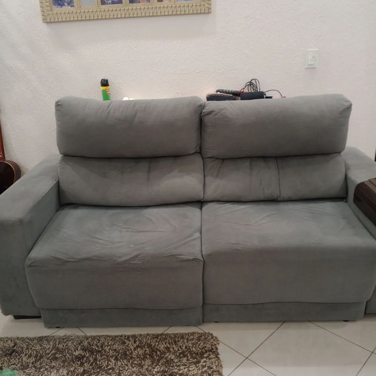 Sof á retrátil de 3 lugares  - Foto 2