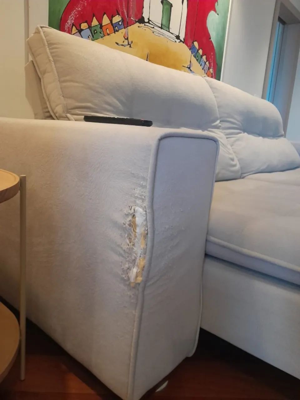 Sofa Retratil e Reclinavel 4 lugares - Foto 4