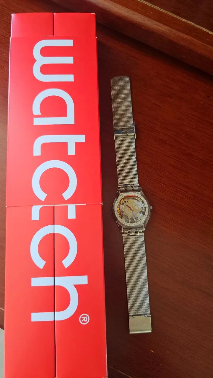 SWATCH SKIN com caixa transparente  - Foto 4