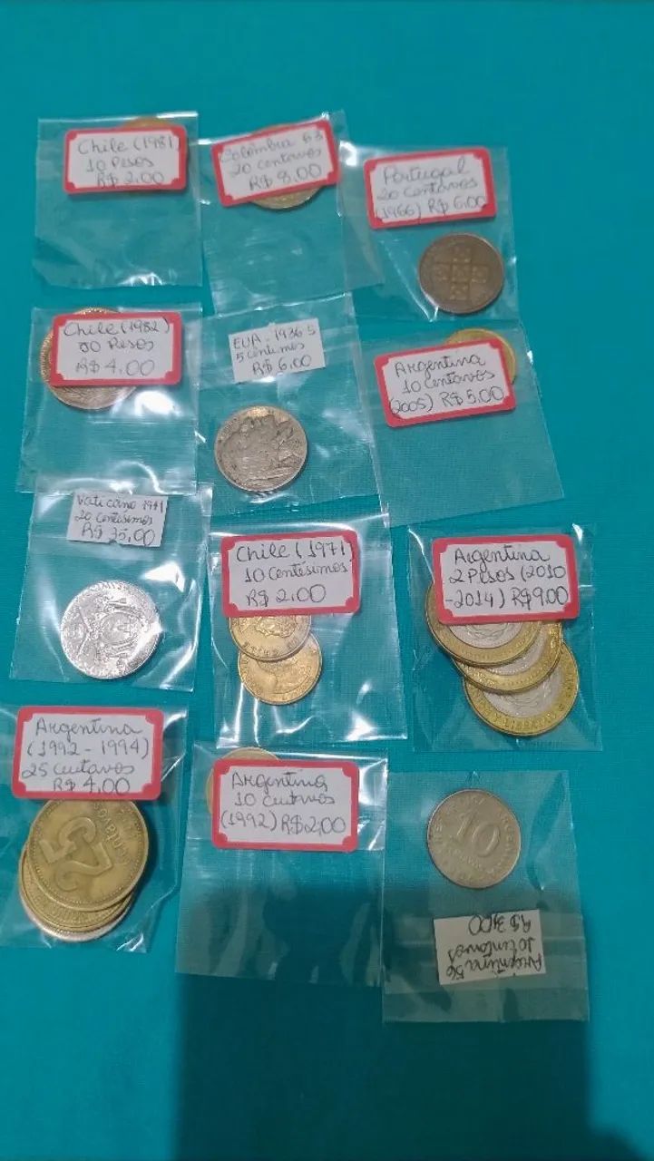 Moedas antigas  - Foto 3