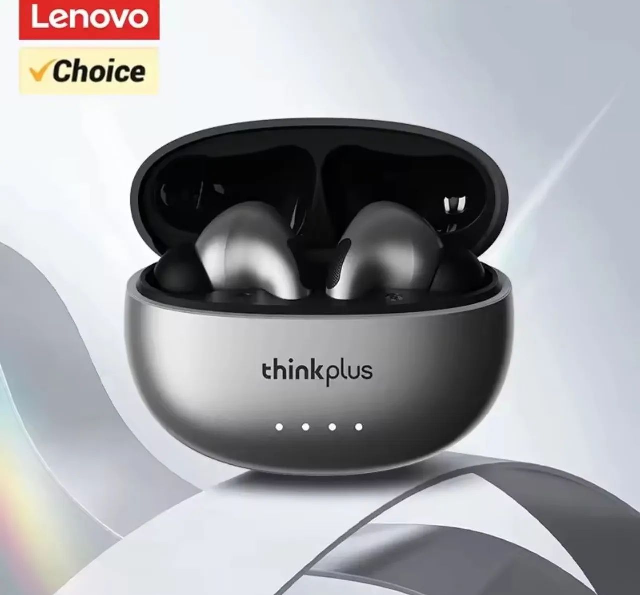Fone Bluetooth Lenovo ThinkPlus LP5 TWS Hi-Fi Bluetooth 5.3/5.4 Com Microfone ENC