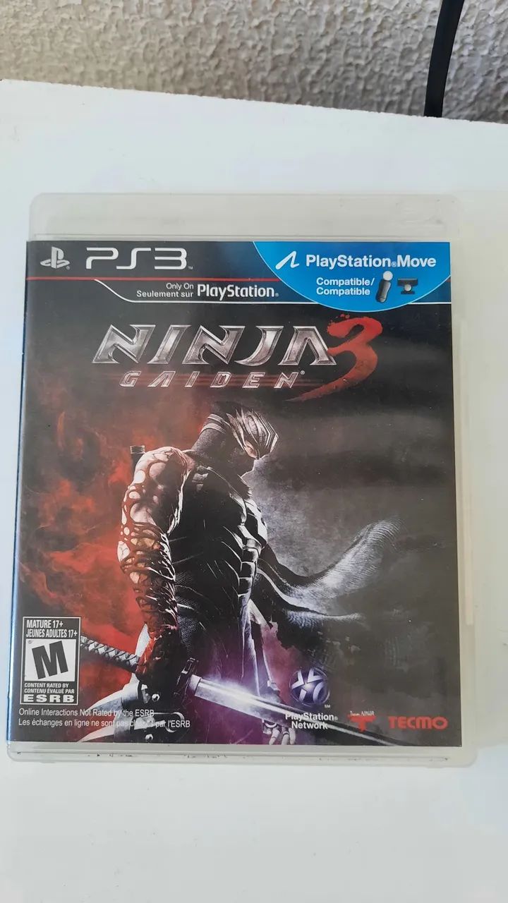 Jogo ninja Gaiden 3 PS3