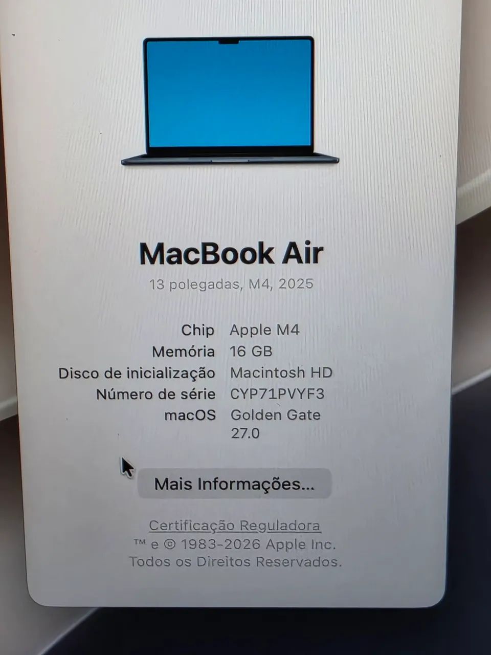 Macbook Air M4 256gb 16gb Ram - Foto 2