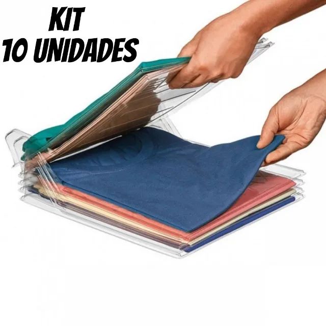 Kit - 10 Organizador de Camisetas _ CS53 - Foto 4
