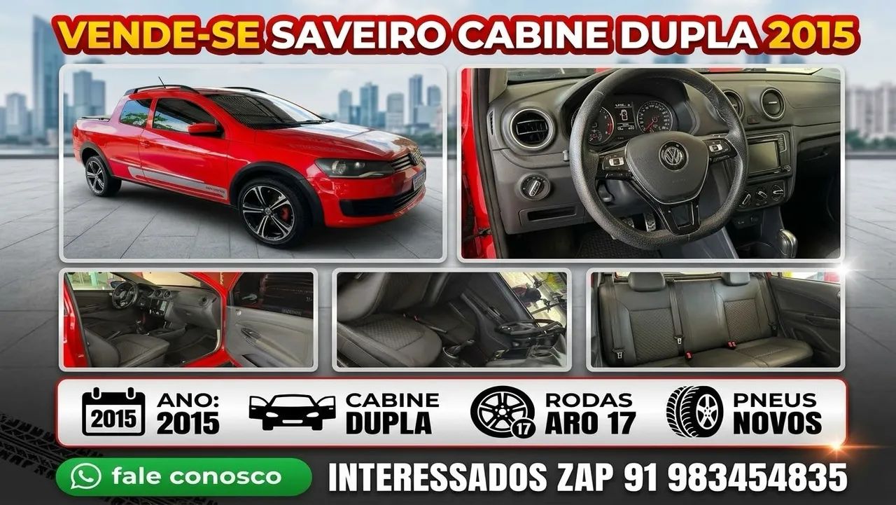 Volkswagen Saveiro Saveiro Trendline 1.6 T.Flex 8V CD 2015