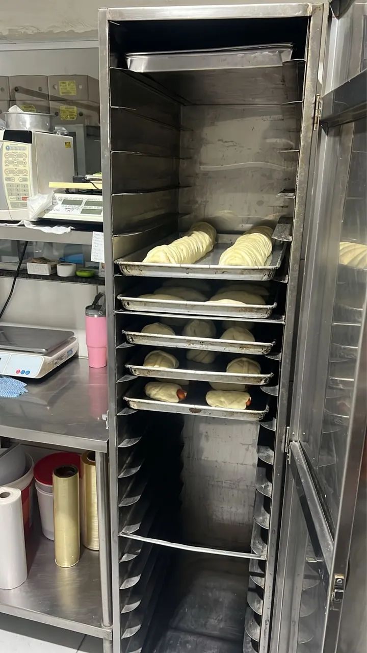 Armário para pão confeccionado em aço inox 304 - Foto 2