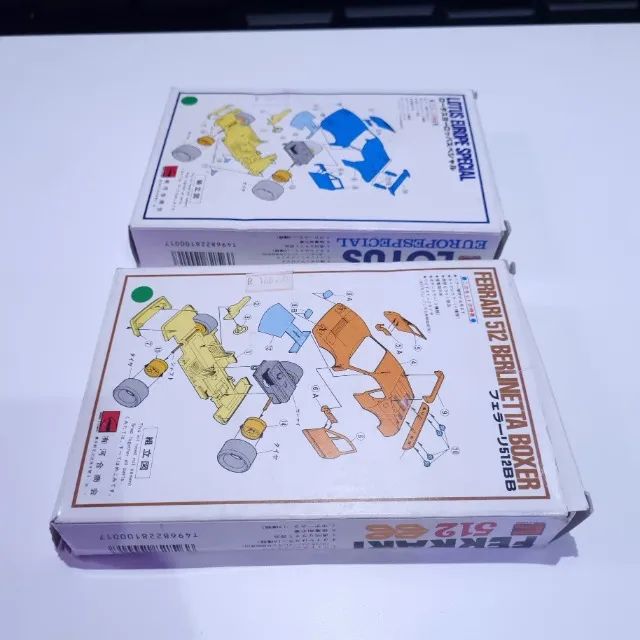 2 RAROS KITS LACRADOS PARA MONTAR FERRARI 512 BERLINETTA BOXER +