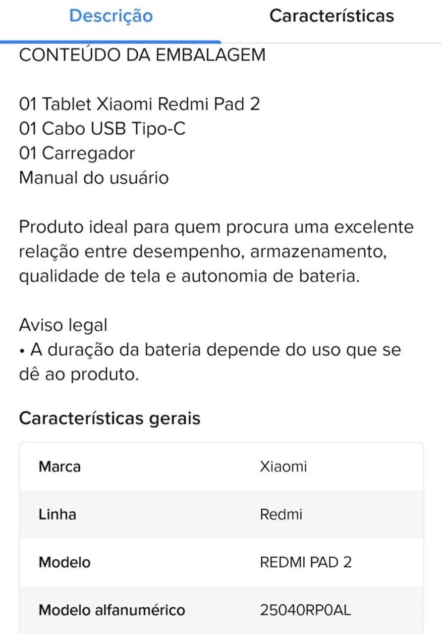 Tablet Redmi Pad 2! - Foto 5