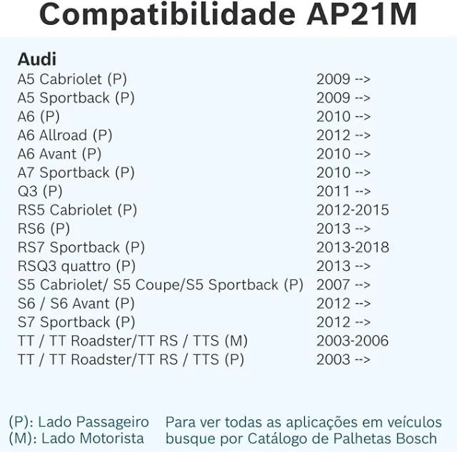 NOVA | PALHETA Bosch Aerotwin AP24M 24 Polegadas 600mm Limpador Para-brisa - Foto 5