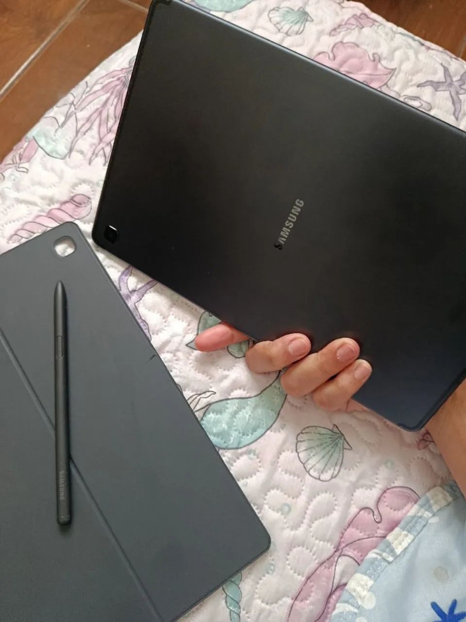 VENDO TABLET S6 LITE caneta original, capa, mouse e teclado  - Foto 2