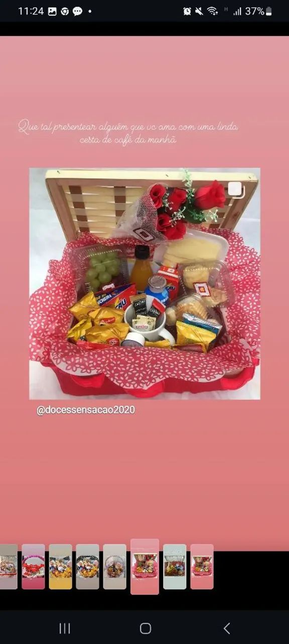 Cesta de café de manhã para todas ocasiões