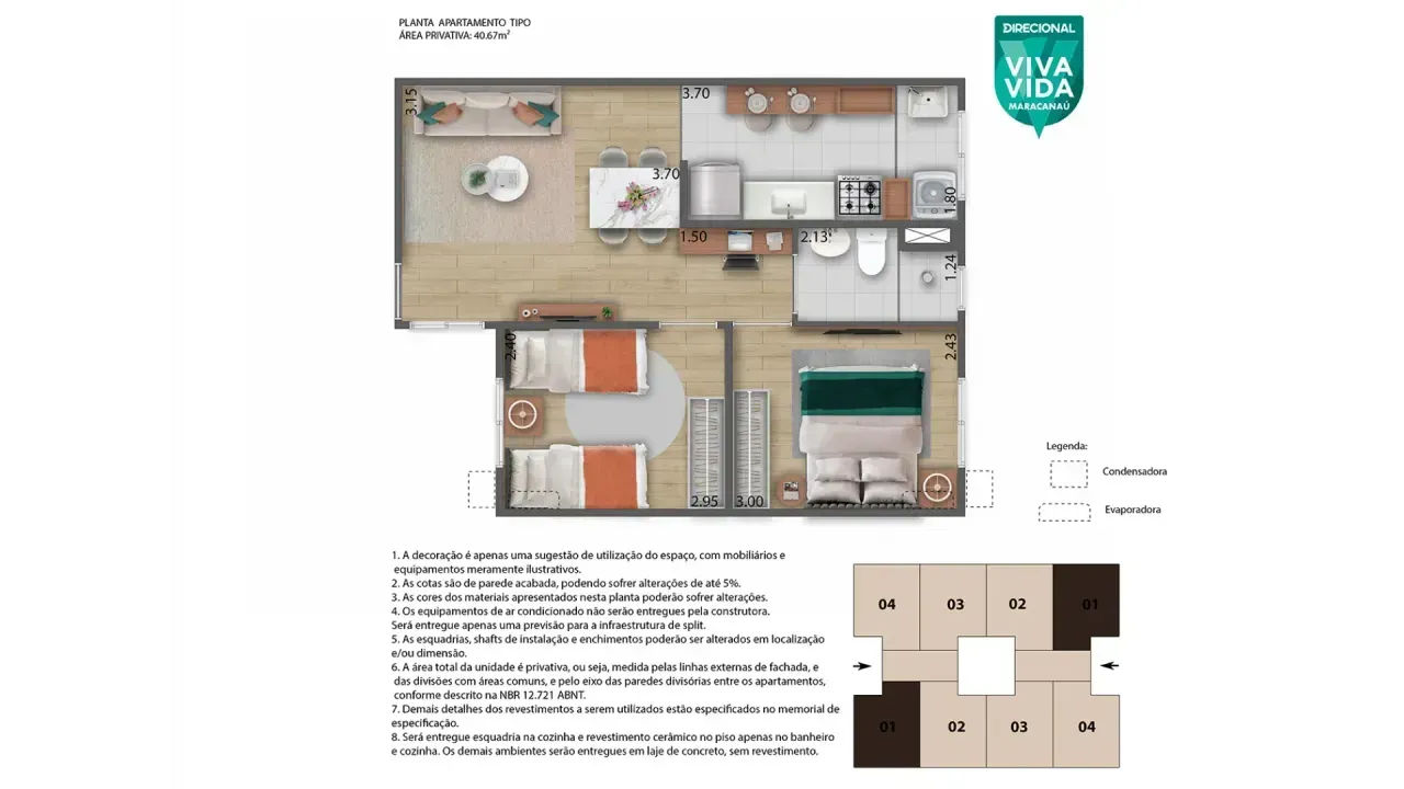 PLANTA 40m²