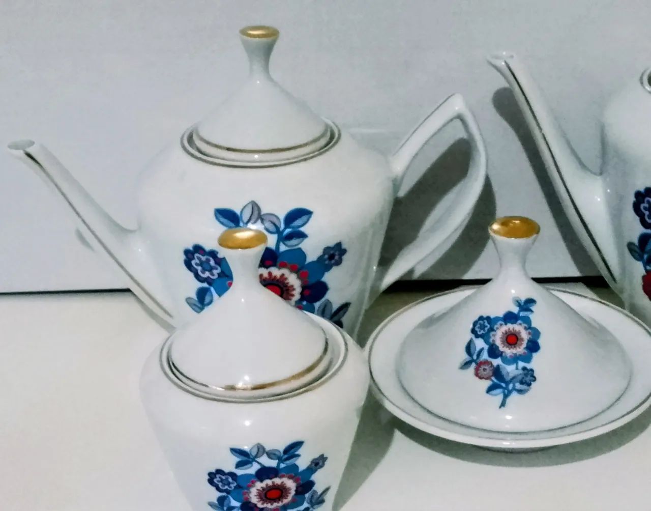 Antigo jogo de Chá e Café Pozzani  - Foto 4