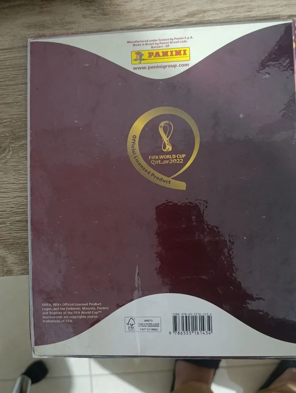 Álbum Completo Copa 2022 com Figurinhas coladas e com Duas Legends coladas - Foto 2
