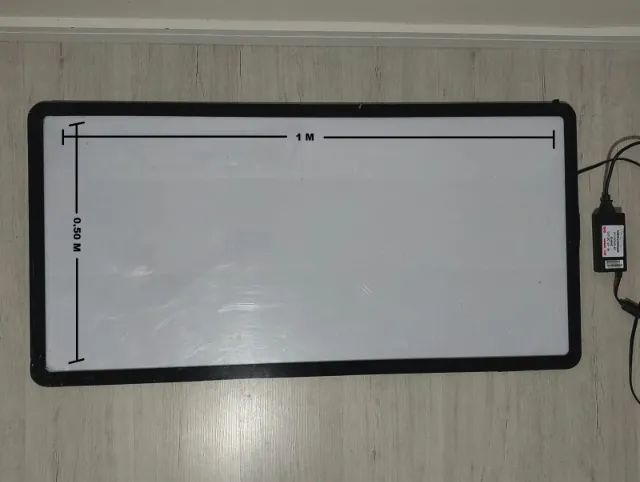 Luminoso de LED Placa 100x50 Retangular  - Foto 2