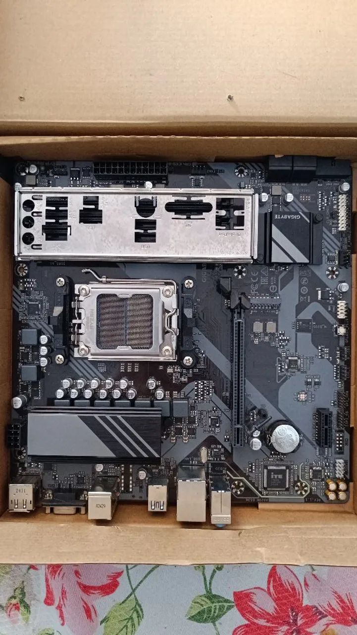 Placa mãe am5 a620m Ds3h Dissipador vrm 100% BIOS atualizada  - Foto 3