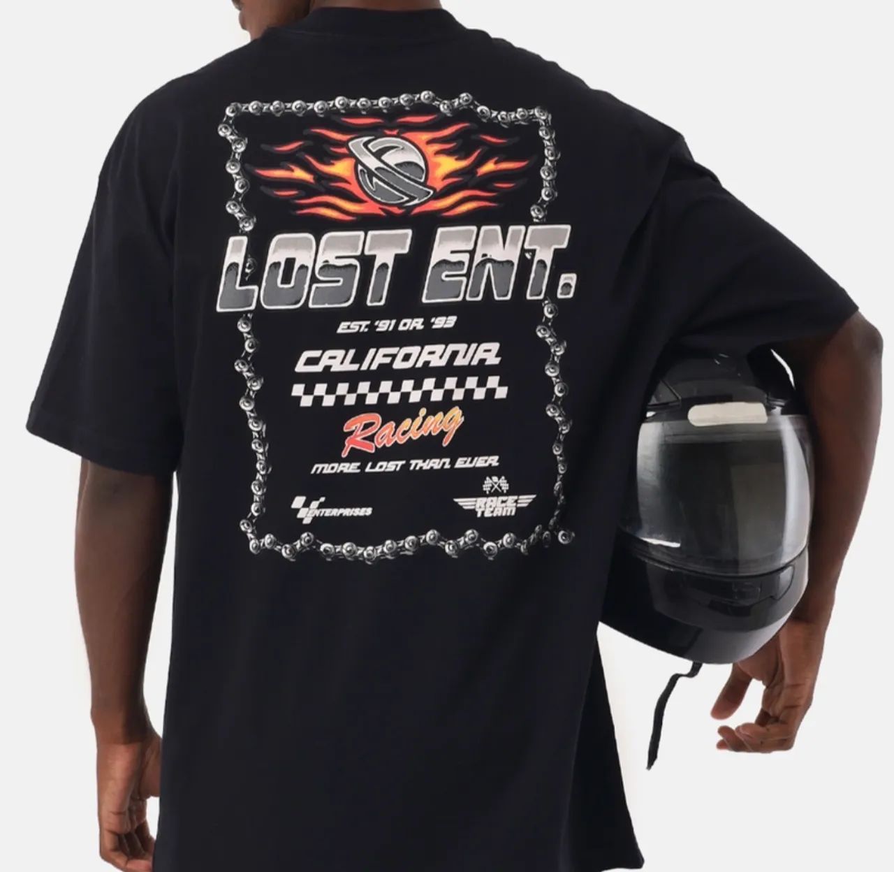 camiseta oversized lost original nova com etiqueta M