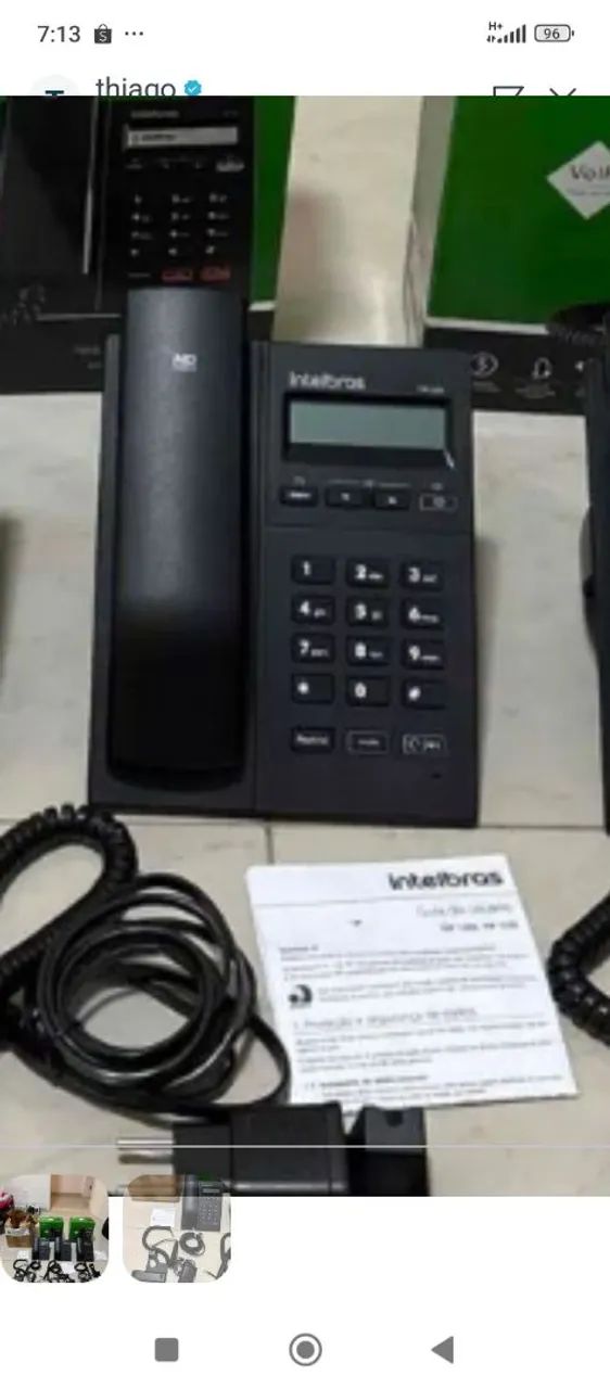  Aparelho telefone IP - Foto 2