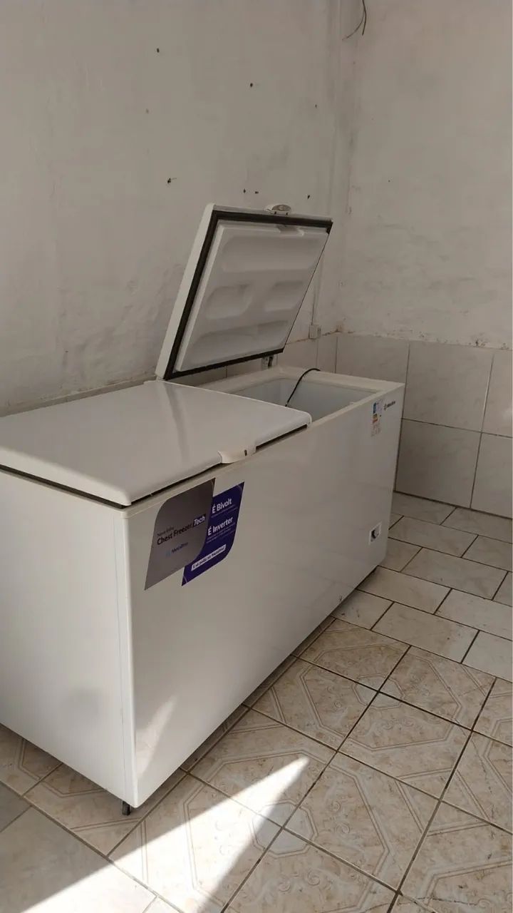 Freezer horizontal 2 portas / BIVOLT SEMINOVO / *ACEITO PROPOSTA