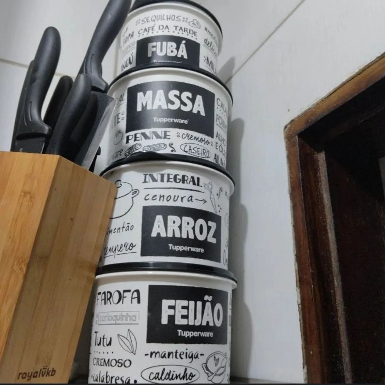 kit PB Tupperwere com 7 peças - Foto 4