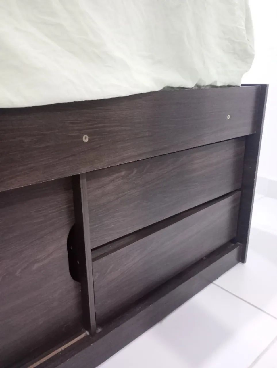 Base cama de casal com gavetas - Foto 2