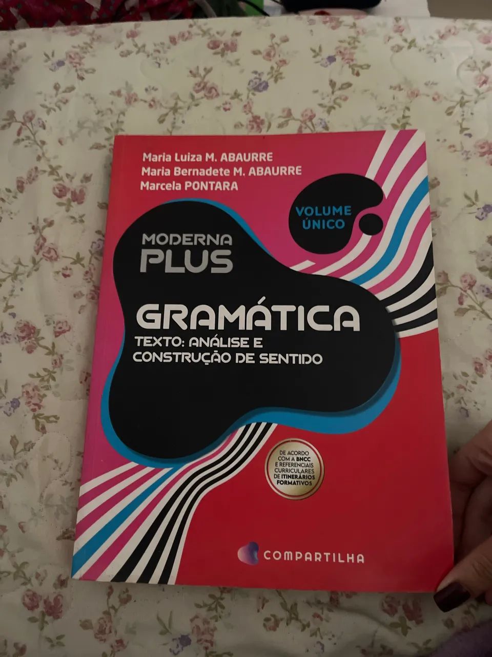 Livro de gramática Moderna plus 