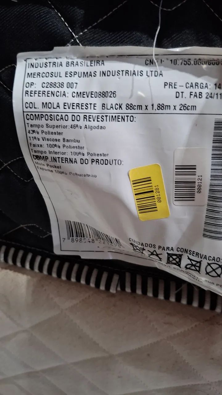 CAMA BOX COM AUXILIAR SEMI-NOVA  - Foto 4