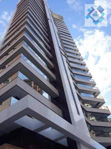 Apartamento com 4 dormitórios à venda, 235 m² por R$ 2.000.000 - Meireles - Fortaleza/CE