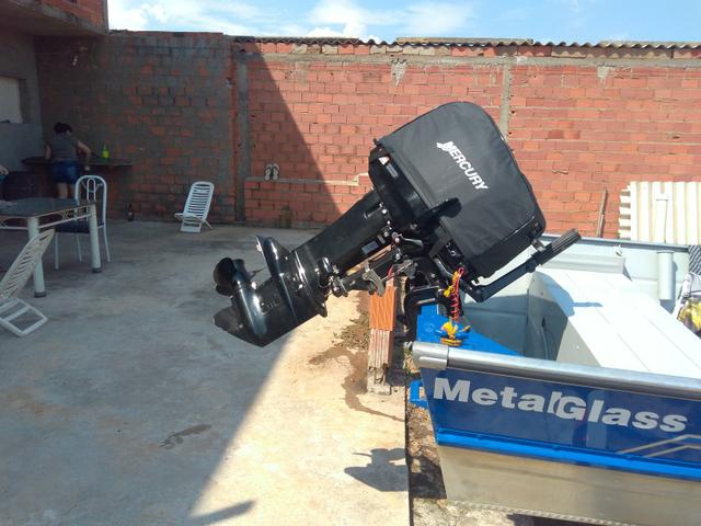 Vendo este lindo motor de popa Mercury 25/30 Hp Sea Pro - Foto 3