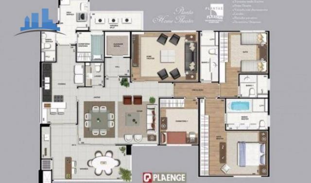 Apto Vilanova Artigas, 3 suítes, andar alto, Cuiabá - Foto 20