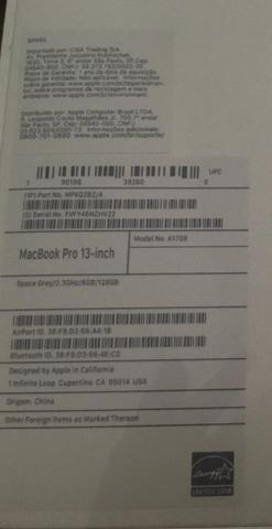 MacBook Pro lacrado sem uso R$6000,00 - Foto 2