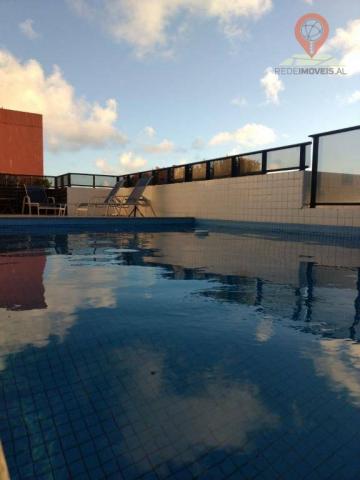 Apartamento com 2 dormitórios à venda, 110 m² por R$ 550.000 - Jatiúca - Maceió/AL - Foto 16