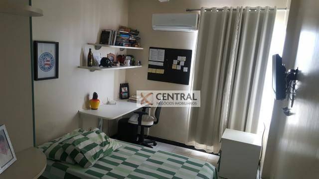 Apartamento com 3 dormitórios à venda, 79 m² por R$ 546.000 - Pituba - Salvador/BA - Foto 10