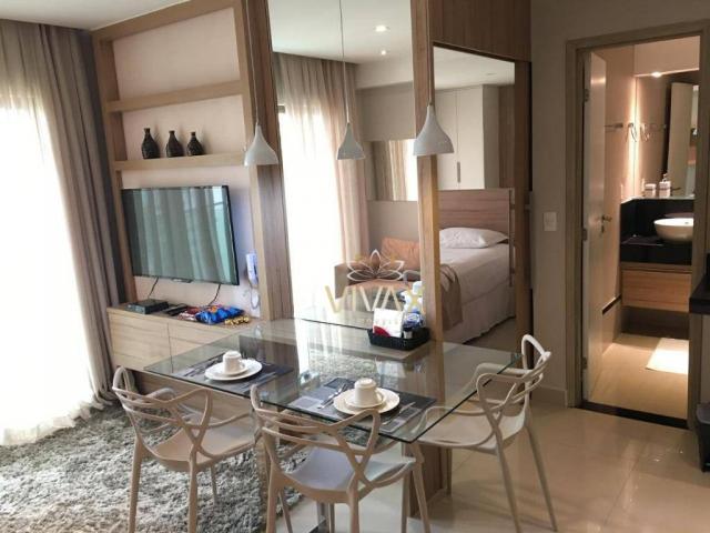 Flat com 1 dormitório à venda, 43 m² por R$ 360.000 - Ponta Negra - Natal/RN