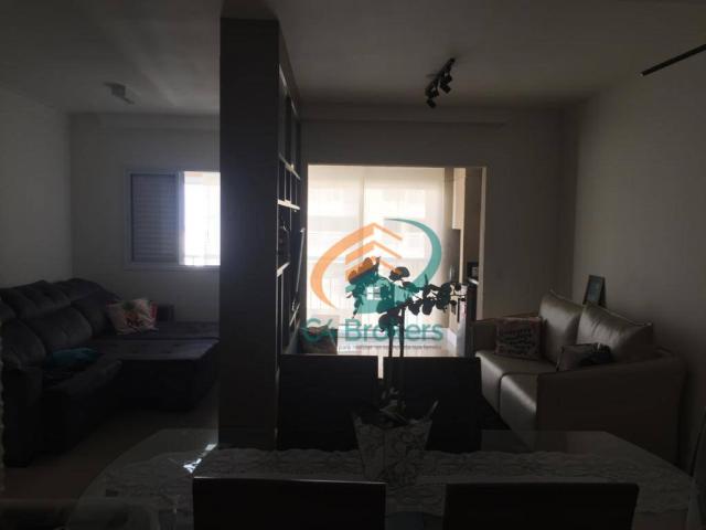 Apartamento com 3 dormitórios à venda, 82 m² por R$ 550.000,00 - Gopoúva - Guarulhos/SP - Foto 3