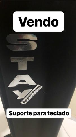 Suporte de Alumínio para teclado - Foto 2