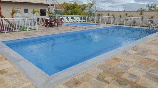 Joquei Ville, Novo, 2 qtos, 49m2, 1 Vaga, Piscina, Academia, Quadra, Deck e Churrasqueira - Foto 4