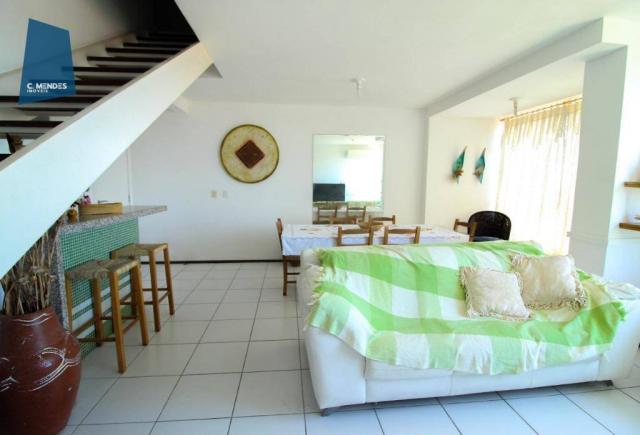 Apartamento Duplex para alugar, 130 m² por R$ 4.000,00/mês - Mucuripe - Fortaleza/CE