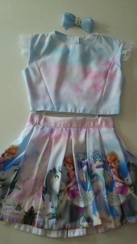 Conjunto Princesa Sofia ( Novo) Tam 6