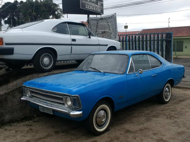 Opala especial 74 coupê azul imperial 4cc
