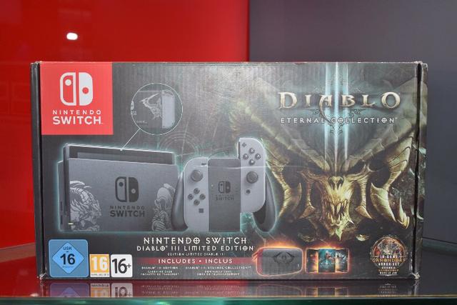 Nintendo Switch Console Diablo III Limited Edition - Produto Novo, Lacrado e com Garantia