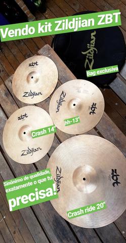 KIT pratos de bateria ZILDJIAN ZBT