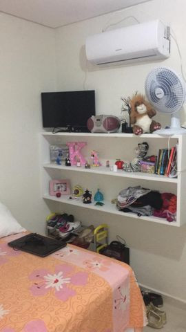 Aluga-se apartamento semi-mobiliado em boa viagem, 03 quartos incluso taxas - Foto 13
