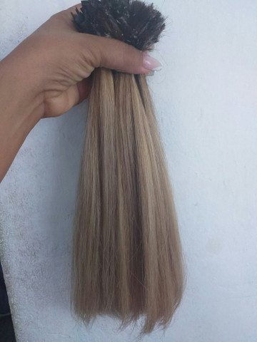 Cabelo humano loiro dourado. - Foto 3