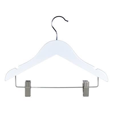 Cabides infantis de madeira branco