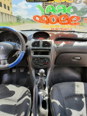 Peugeot 206 2007/08 1.4 com ar condicionado entrada a partir de 990 reais - Foto 12
