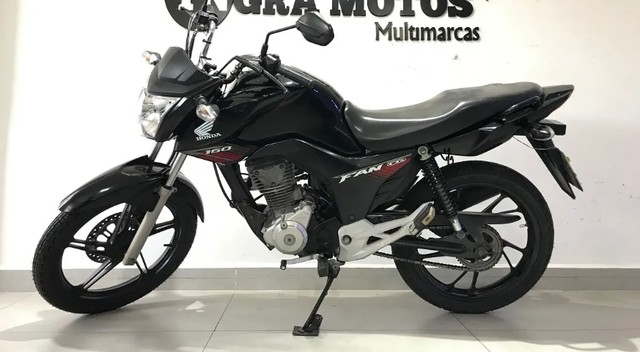 HONDA FAN 160 PRETA PERFEITA