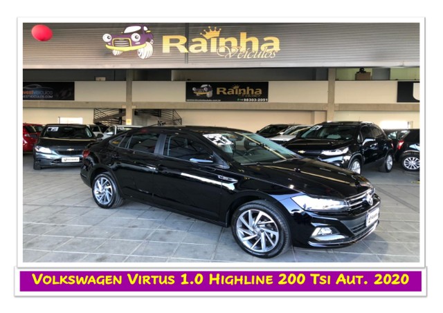 VOLKSWAGEN VIRTUS 1.0 HIGHLINE 200 TSI AUT. 2020